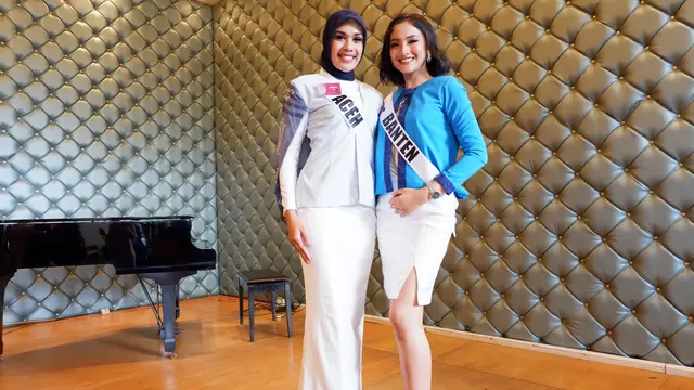 Finalis Puteri Indonesia asal Aceh dan Banten