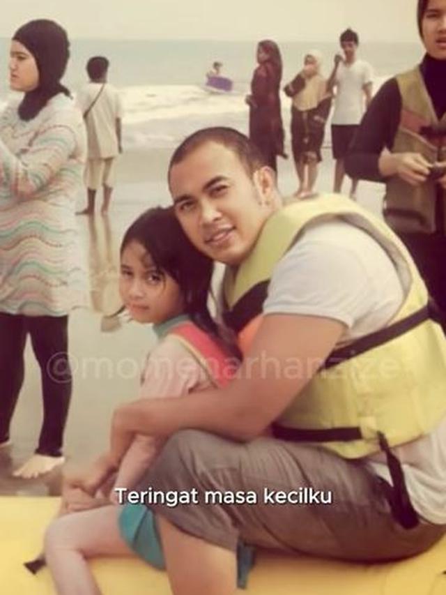 6 Foto Lawas Azizah Salsha Kecil Bersama Ayahnya, Andre Rosiade Muda Curi Perhatian