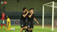 Timnas Indonesia harus puas imbang dengan skor 1-1 melawan Burundi pada laga kedua FIFA Matchday di stadion Patriot (twitter/PSSI)