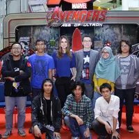 Sebagai ambassador Black Widow, Luna Maya mengikuti serangkaian kegiatan promosi 'Avengers: Age of Ultron'. 
