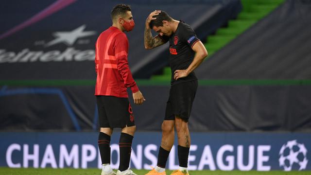 Wajah Lesu Pemain Atletico Madrid Usai Tersingkir dari Liga Champions