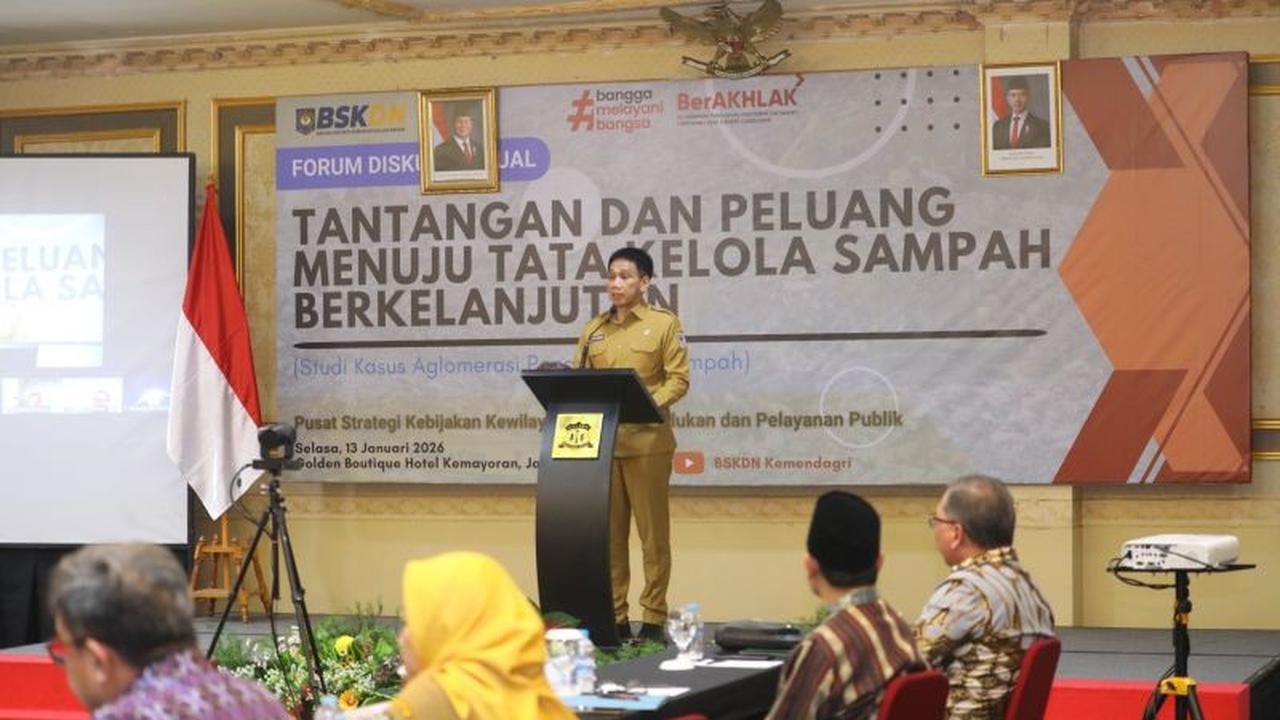 Sinergi Regional Pengelolaan Sampah Mendesak: Wakil Mendagri Soroti Ketegasan Daerah