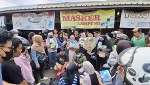 Polda Lampung Ultimatum Penimbun Masker: Bisa Dijerat Pidana