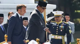 Diketahui, Presiden Perancis Emmanuel Macron akan berada di Indonesia untuk kunjungan kenegaraan selama tiga hari pada 27-29 Mei 2025. (Ludovic MARIN/AFP)