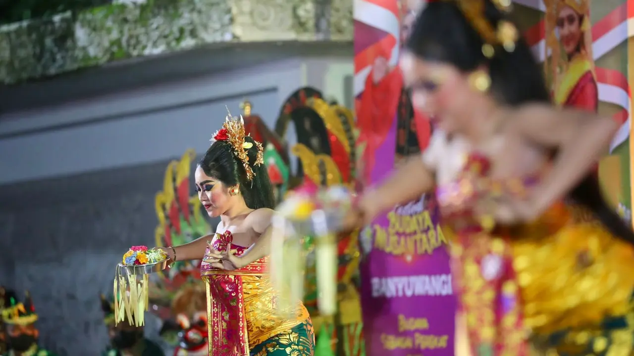 Tari Puspawresti dari  Kabupaten Jembrana (Istimewa)
