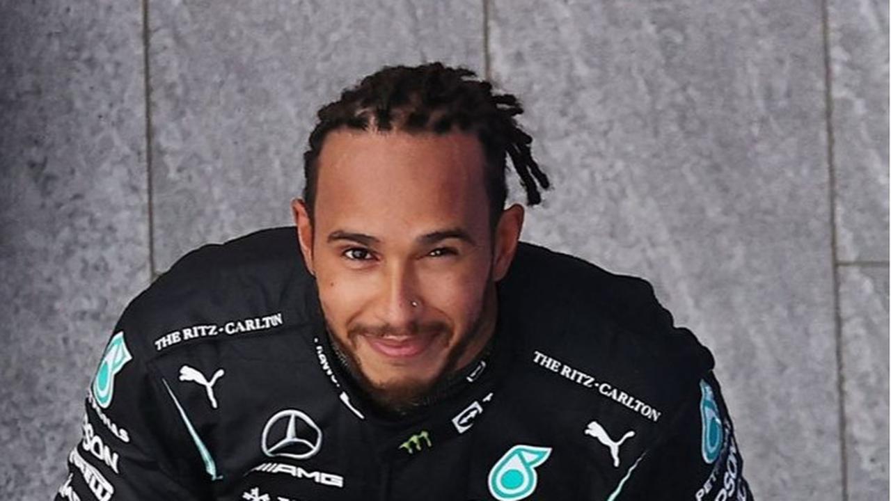 Potret Lewis Hamilton