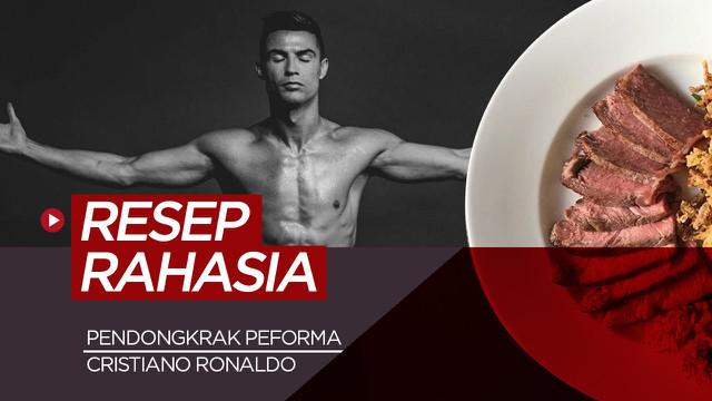 Berita video rahasia menu pendongkrak peforma Cristiano Ronaldo.