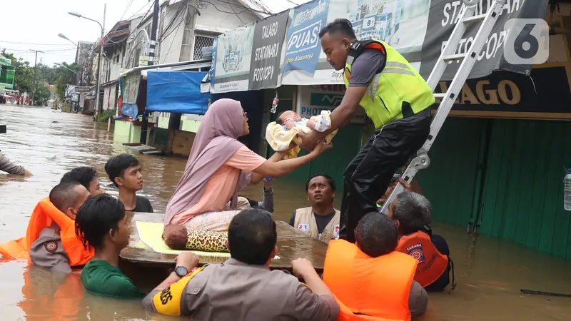 Saat Banjir Terjang Jakarta dan Sekitarnya di Awal Tahun 2020