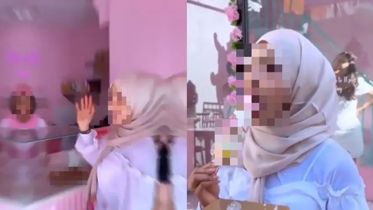 Seorang wanita berhijab mengulas makanan berbentuk kelamin pria disebut menjijikan.