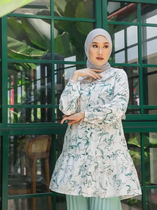 Contoh hijab pashmina