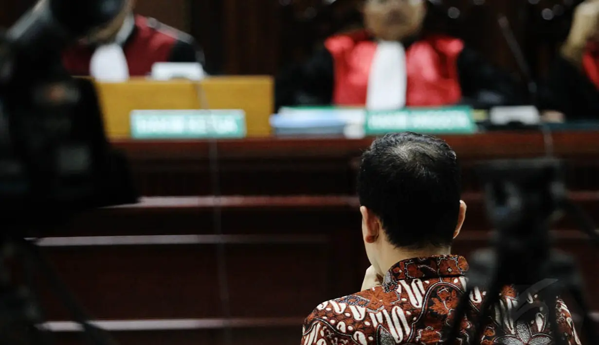 Wawan dinilai terbukti secara sah dan meyakinkan menyuap Akil Mochtar dalam pengurusan sengketa Pilkada Lebak, Banten. Jakarta, Senin, (26/5/14) (Liputan6.com/Fiazal Fanani)