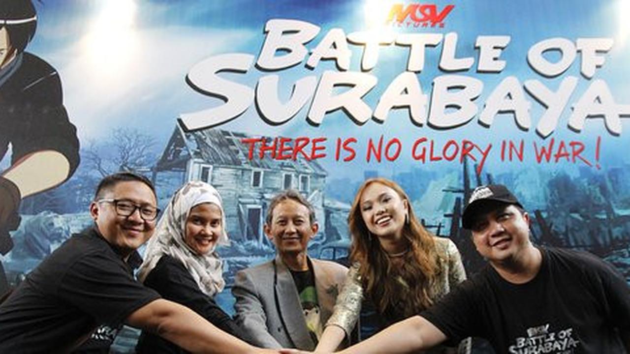 Teladani pahlawan, pelajar nonton film 'Battle of Surabaya