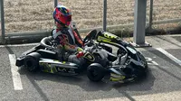 Timba Pengalaman di Italia, Pembalap Muda Rafa Dypo Bidik Prestasi di Kejuaraan Gokart Nasional