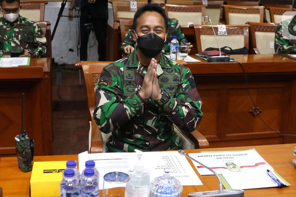 Andika Perkasa jalani fit and proper calon panglima