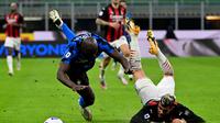 Duel sengit derby Inter Milan vs AC Milan (AFP)