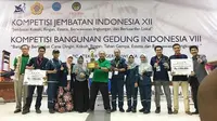 Tim dari Universitas Brawijaya meraih Gelar Juara Umum Konten Jembatan Indonesia (KJI) XII dan Kontes Bangunan Gedung Indonesia (KBGI) VIII.