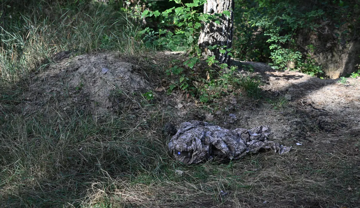 Gesit dan lincah, robot anjing ini dapat segera menjadi sekutu yang sangat berharga di garis depan bagi tentara Ukraina yang kekurangan tenaga untuk mengusir invasi Rusia, kata pembuatnya. (GENYA SAVILOV / AFP)