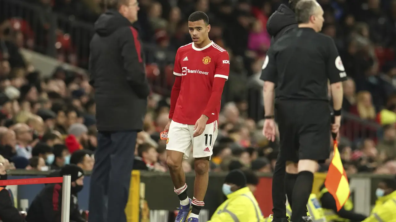 Mason Greenwood - Manchester United - 4 Januari 2022