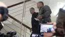 Wakil Menteri Imigrasi dan Pemasyarakatan, Silmy Karim (kanan) saat tiba di Gedung Merah Putih Komisi Pemberantasan Korupsi (KPK), Jakarta, Rabu (3/6/2026). (Liputan6.com/Helmi Fithriansyah)