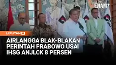Pemerintah mengambil sejumlah langkah setelah melihat kondisi Indeks Harga Saham Gabungan (IHSG) yang sempat anjlok hingga 8%.