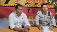 empat polisi jadi tersangka aniaya warga di SPKT Polres Manggarai (Liputan6.com/