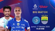 Saksikan siaran langsung BRI Super League PSBS Biak vs Persib eksklusif di Vidio. (dok. vidio.com)