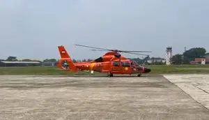 Helikopter Dikerahkan Cari Jurnalis Hilang Kontak di Selat Sunda