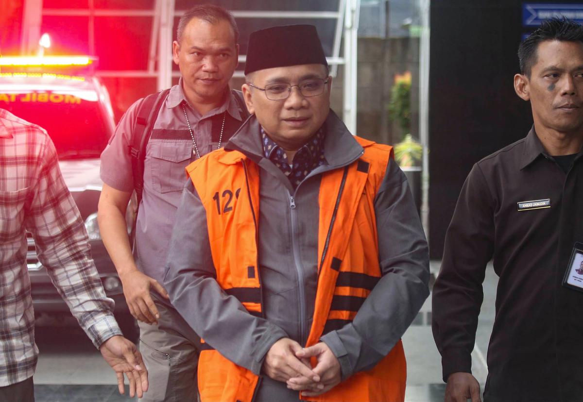 FOTO: Yaqut Kembali Ditahan di Rutan KPK