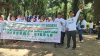 Petani Sawit di Pulau Sumatera Deklarasi Dukungan untuk Prabowo-Gibran di Pilpres 2024. (Dok. Istimewa)