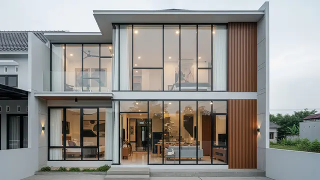 Fasad Kaca untuk Pencahayaan Alami