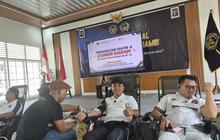 Aksi Kemanusiaan: Donor Darah Ditjenpas Jambi Kumpulkan 102 Kantong Darah untuk HBP ke-62