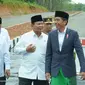 Menteri Pertahanan Prabowo Subianto kembali mendampingi Presiden Joko Widodo (Jokowi) saat kunjungan kerjanya di Kalimantan Selatan (Tim Media Prabowo Subianto)