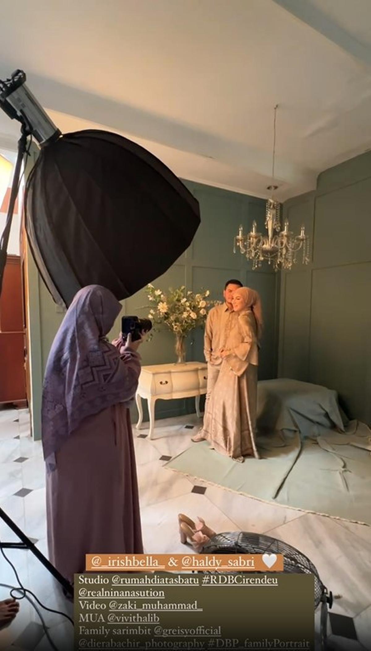 Pemotretan Irish Bella dan Haldy Sabri Bareng Empat Anak Mereka, Bahagia Bersama Para Jantung Hati