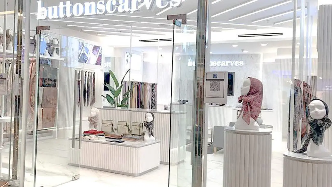 Butik Buttonscarves di Malaysia