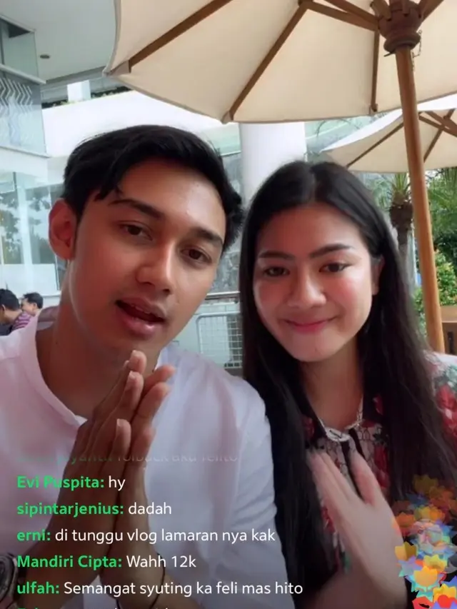 Caesar Hito dan Felicya Angelista