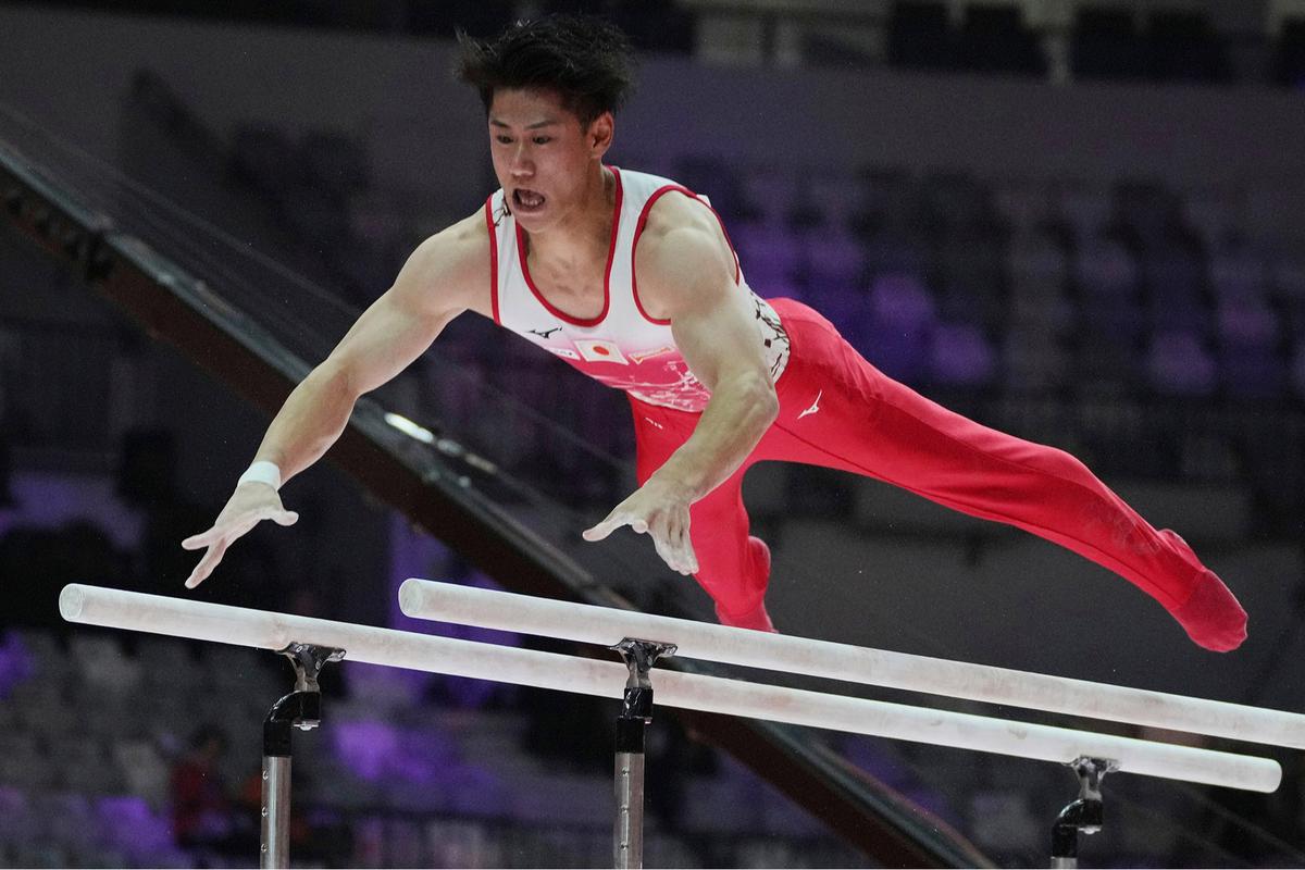 FOTO: Bertabur Bintang,  Juara Olimpiade dan Dunia Warnai Kualifikasi Kejuaraan Dunia Gimnastik 2025 di Jakarta