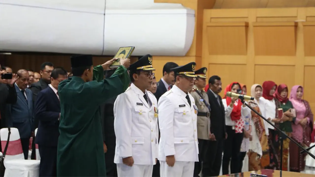 Pelantikan Bupati dan Wakil Bupati Tulungagung