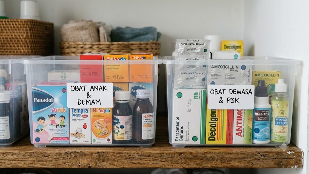 Cara Menyimpan Obat-obatan