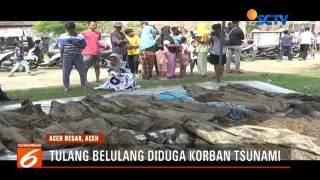 Warga Aceh Temukan Tulang Manusia Diduga Korban Tsunami 2004