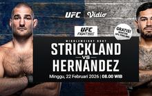 Live Streaming UFC Fight Night: Strickland vs Hernandez, Gratis Nonton Prelims Eksklusif di Vidio!