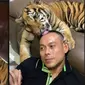 6 Video Viral Keseharian Keluarga Pelihara Harimau, Bak Kucing Rumah (sumber: TikTok/ming.sumampow)