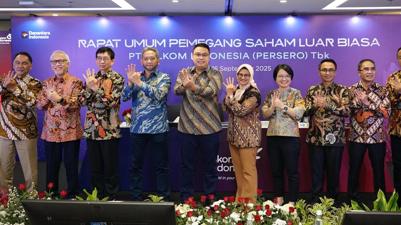 RUPSLB Telkom 2025 Tetapkan Perubahan Pengurus Perseroan