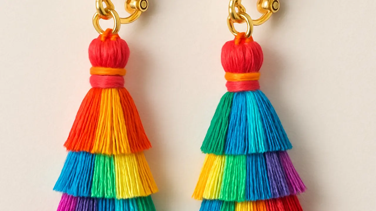 Model Anting Jepit Juntai