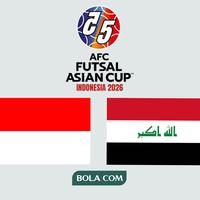 Saksikan Siaran Langsung Piala Asia Futsal 2026: Laga Penentuan Juara Grup Indonesia Vs Irak