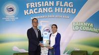 Frisian Flag Indonesia (FFI) secara resmi meluncurkan produk terbaru dari jajaran susu siap minum unggulannya dengan varian rasa baru yang lezat: Frisian Flag Purefarm Kacang Hijau.