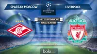 Liga Champions 2017 Spartak Moscow vs Liverpool (Bola.com/Adreanus Titus)