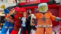 LEGO NINJAGO Academy berlangsung di AEON Mall Sentul pada 19 Juni s.d. 9 Juli 2023. (Dok. Liputan6.com/Dyra Daniera)