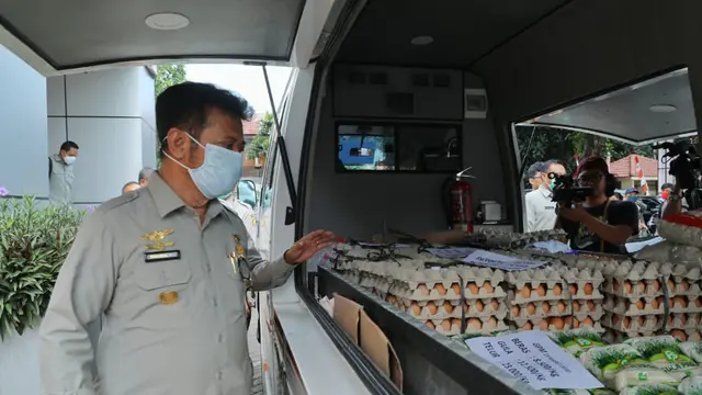Stok Pangan Aman, Mentan: Masyarakat Tidak Perlu Panic Buying