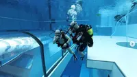 Deepspot jadi kolam menyelam yang terdalam di dunia yang dibuka di Polandia (dok.instagram/@deepspotpoland/https://www.instagram.com/p/CH7ZHQUDss-/)
