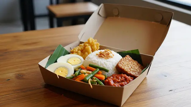 Menu Takjil Nasi Budget Rp10 Ribuan Per Porsi Nasi Rames Sederhana